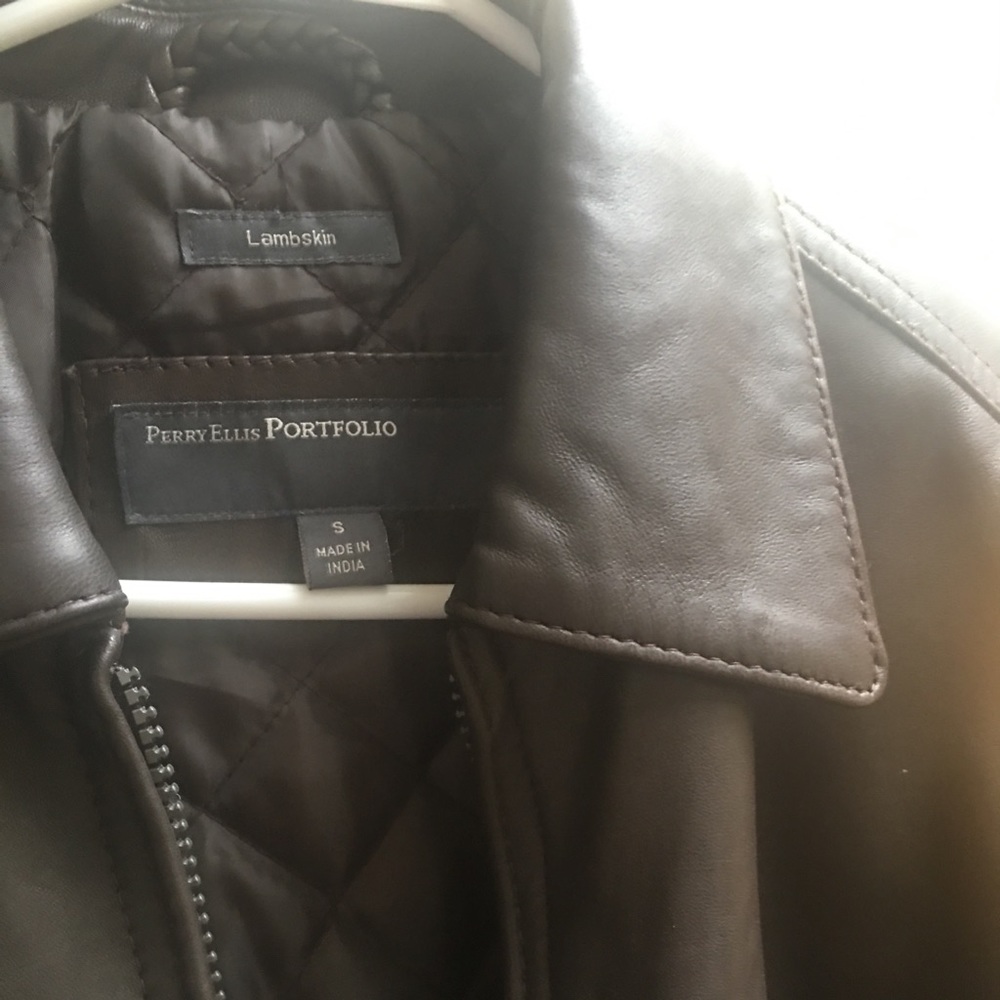 Perry Ellis Lambskin jacket